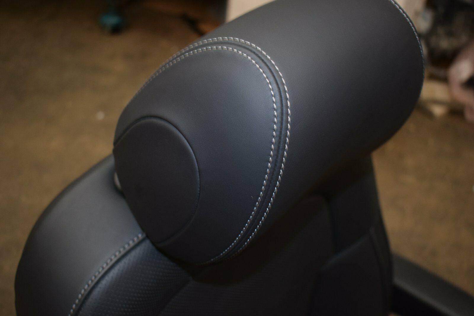 Mercedes W447 Passenger Seat — Black Leather — Fully Electric - Image 6