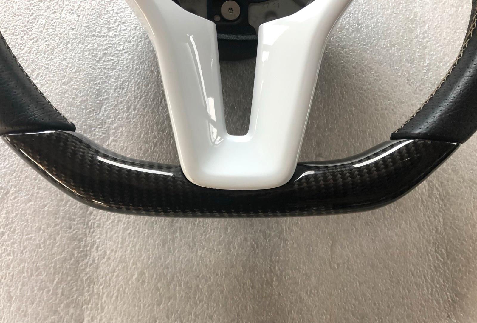 Carbon Steering Wheel for Mercedes W204 / C204 / S204 — Designo Style - Image 3