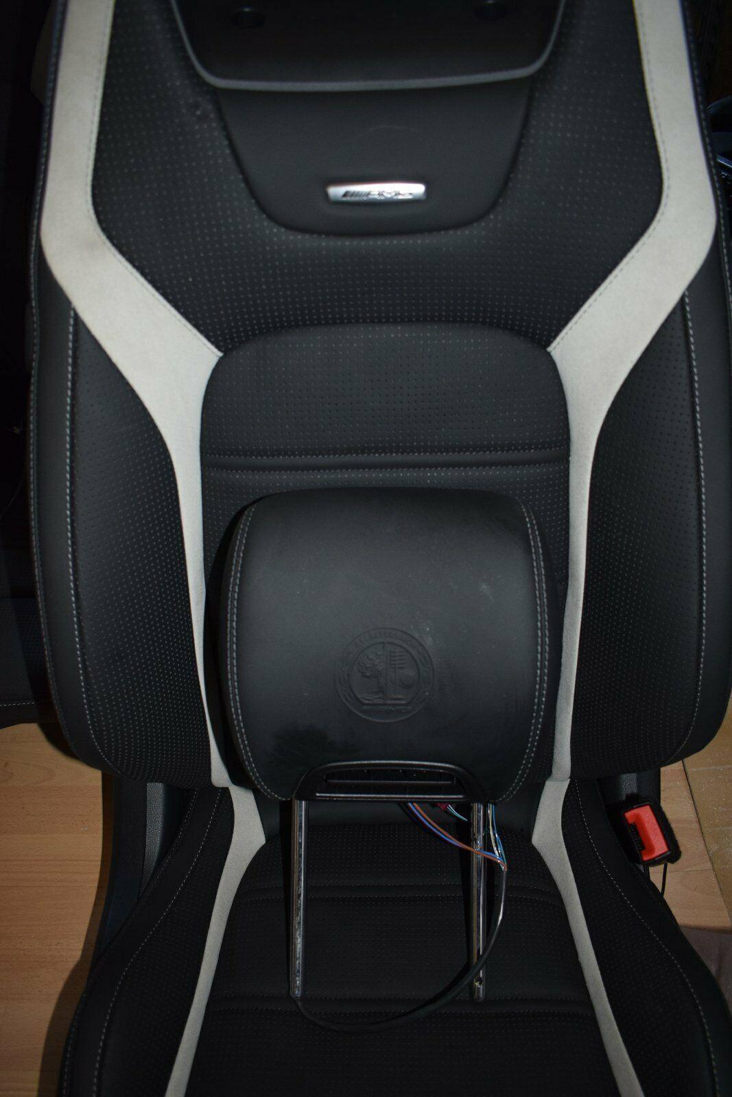 Mercedes C-Class A205 Convertible Leather Interior - Image 11