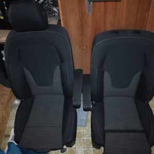 Mercedes W447 V-Class Fabric Seats – Driver + Passenger