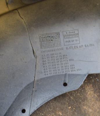 Mercedes W171 SLK AMG Front Bumper - Image 4