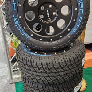 4 brand-new 18-inch complete all-terrain wheels